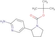 tert-Butyl 2-(6-aminopyridin-3-yl)pyrrolidine-1-carboxylate