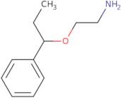 2-(1-Phenylpropoxy)ethan-1-amine