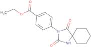 4-(2,4-Dioxo-1,3-diaza-spiro[4.5]dec-3-yl)-benzoic acid ethyl ester