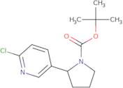 tert-butyl 2-(6-chloropyridin-3-yl)pyrrolidine-1-carboxylate