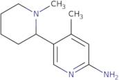 4-Methyl-5-(1-methylpiperidin-2-yl)pyridin-2-amine