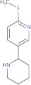 2-(Methylthio)-5-(piperidin-2-yl)pyridine