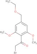 2-Bromo-1-(4-ethoxymethyl-2,6-dimethoxy-phenyl)-ethanone