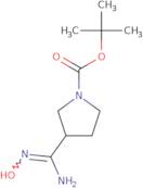 tert-Butyl 3-(N'-hydroxycarbamimidoyl)pyrrolidine-1-carboxylate