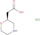 (S)-2-(Morpholin-2-yl)acetic acid HCl