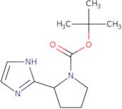 tert-butyl 2-(1h-imidazol-2-yl)pyrrolidine-1-carboxylate