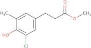 Methyl 3-(3-chloro-4-hydroxy-5-methyl-phenyl)propanoate