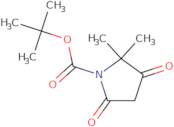 tert-butyl 2,2-dimethyl-3,5-dioxopyrrolidine-1-carboxylate