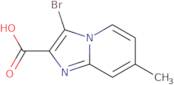 3-Bromo-7-methylimidazo[1,2-a]pyridine-2-carboxylic acid