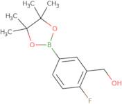 (2-Fluoro-5-(4,4,5,5-tetramethyl-1,3,2-dioxaborolan-2-yl)phenyl)methanol