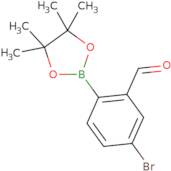 5-Bromo-2-(4,4,5,5-tetramethyl-1,3,2-dioxaborolan-2-yl)benzaldehyde