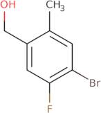 (4-Bromo-5-fluoro-2-methylphenyl)methanol