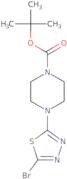 tert-Butyl 4-(5-bromo-1,3,4-thiadiazol-2-yl)piperazine-1-carboxylate