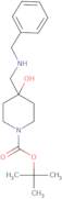 tert-Butyl 4-[(benzylamino)methyl]-4-hydroxypiperidine-1-carboxylate