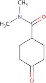 N,N-Dimethyl-4-oxocyclohexane-1-carboxamide