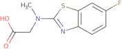 N-(6-Fluoro-1,3-benzothiazol-2-yl)-N-methylglycine