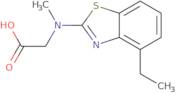 N-(4-Ethyl-1,3-benzothiazol-2-yl)-N-methylglycine