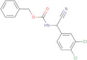 Benzyl N-[cyano(3,4-dichlorophenyl)methyl]carbamate