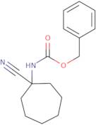 Benzyl N-(1-cyanocycloheptyl)carbamate