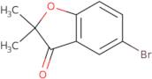 5-Bromo-2,2-dimethyl-2,3-dihydro-1-benzofuran-3-one