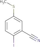 2-Iodo-5-(methylsulfanyl)benzonitrile