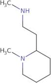 Methyl[2-(1-methylpiperidin-2-yl)ethyl]amine