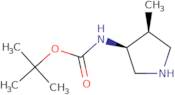 tert-Butyl (3S,4S)-4-methylpyrrolidin-3-ylcarbamate