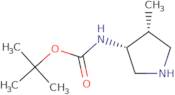 (3R-cis)-(4-Methyl-3-pyrrolidinyl)-carbamic Acid 1,1-Dimethylethyl Ester