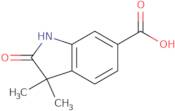 3,3-Dimethyl-2-oxo-2,3-dihydro-1H-indole-6-carboxylic acid