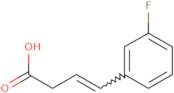 4-(3-Fluorophenyl)but-3-enoic acid