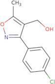 (3-(4-Chlorophenyl)-5-methylisoxazol-4-yl)methanol