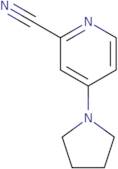 4-(Pyrrolidin-1-yl)pyridine-2-carbonitrile