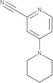 4-(Piperidin-1-yl)pyridine-2-carbonitrile