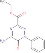 Ethyl 5-amino-6-oxo-1-phenyl-1,6-dihydro-1,2,4-triazine-3-carboxylate