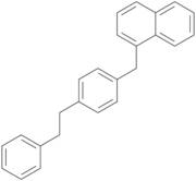 1-[4-(2-Phenylethyl)benzyl]naphthalene