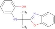 2-{[2-(1,3-Benzoxazol-2-yl)propan-2-yl]amino}phenol