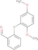 2-(2,5-Dimethoxyphenylthio)benzaldehyde