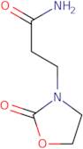 3-(2-Oxo-1,3-oxazolidin-3-yl)propanamide