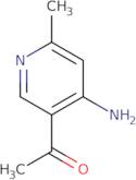 1-(4-Amino-6-methylpyridin-3-yl)ethan-1-one