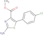 Methyl 2-amino-5-(4-chlorophenyl)-1,3-thiazole-4-carboxylate