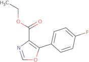 Ethyl 5-(4-fluorophenyl)-1,3-oxazole-4-carboxylate