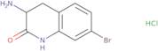 3-Amino-7-bromo-1,2,3,4-tetrahydroquinolin-2-one hydrochloride