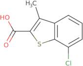 7-Chloro-3-methylbenzo[B]thiophene-2-carboxylic Acid