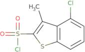 4-Chloro-3-methyl-1-benzothiophene-2-sulfonyl chloride