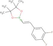 2-[(E)-2-(3,4-Difluorophenyl)ethenyl]-4,4,5,5-tetramethyl-1,3,2-dioxaborolane