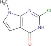 2-Chloro-7-methyl-3H-pyrrolo[2,3-d]pyrimidin-4(7H)-one