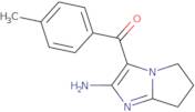 3-(4-Methylbenzoyl)-5H,6H,7H-pyrrolo[1,2-a]imidazol-2-amine