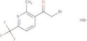 3-(Bromoacetyl)-2-methyl-6-(trifluoromethyl)pyridine hydrobromide