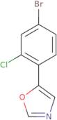 5-(4-Bromo-2-chlorophenyl)oxazole