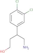 4-Amino-3-(3,4-dichlorophenyl)-1-butanol